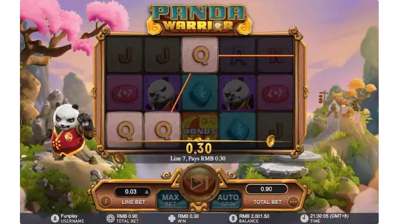 แอดมิน akprobet รีวิวเกมสล็อตน่ารัก Panda Warrior 